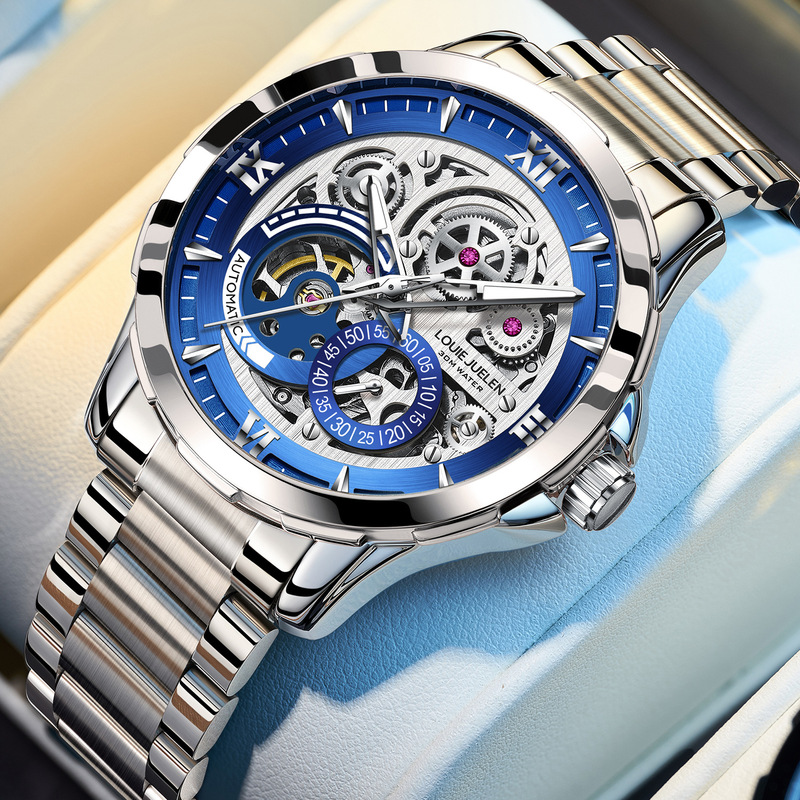 Jam Tangan Mekanik Otomatis Pr - Chronograph Flyback Watch ulasan dan harga