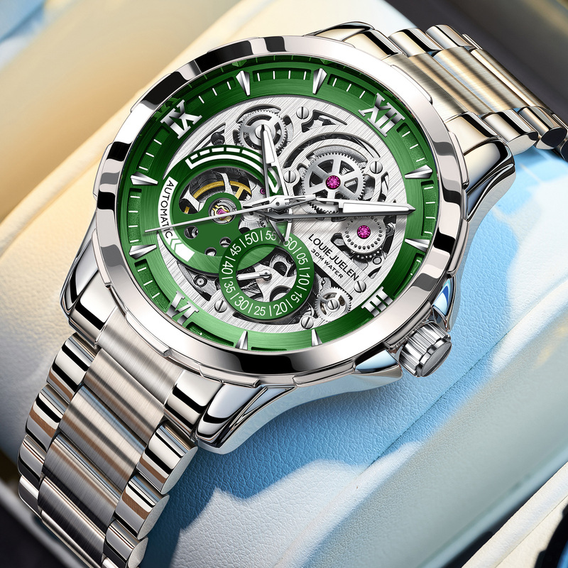 Jam Tangan Mekanik Otomatis Pr - Chronograph Flyback Watch ulasan dan harga
